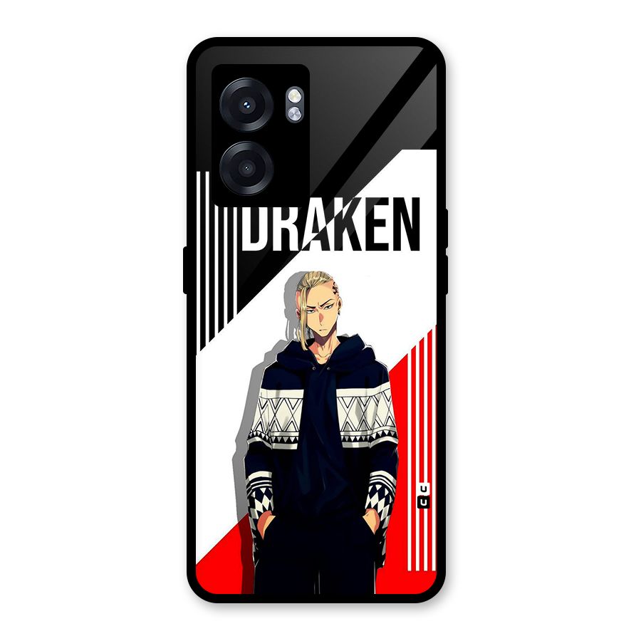 Draken Bhai Glass Back Case for Realme Narzo 50 5G