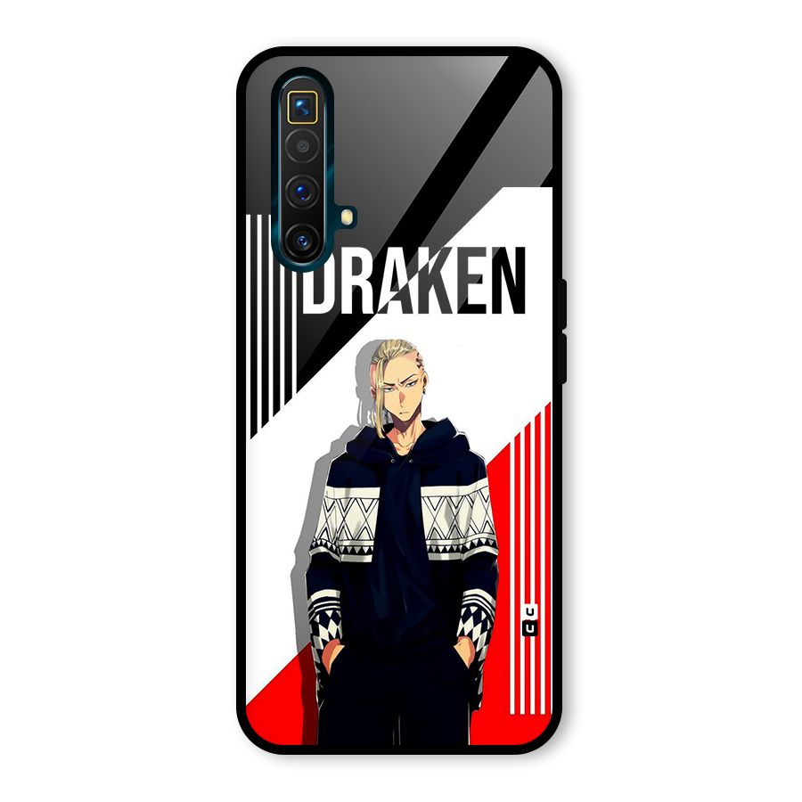 Draken Bhai Glass Back Case for Realme X3