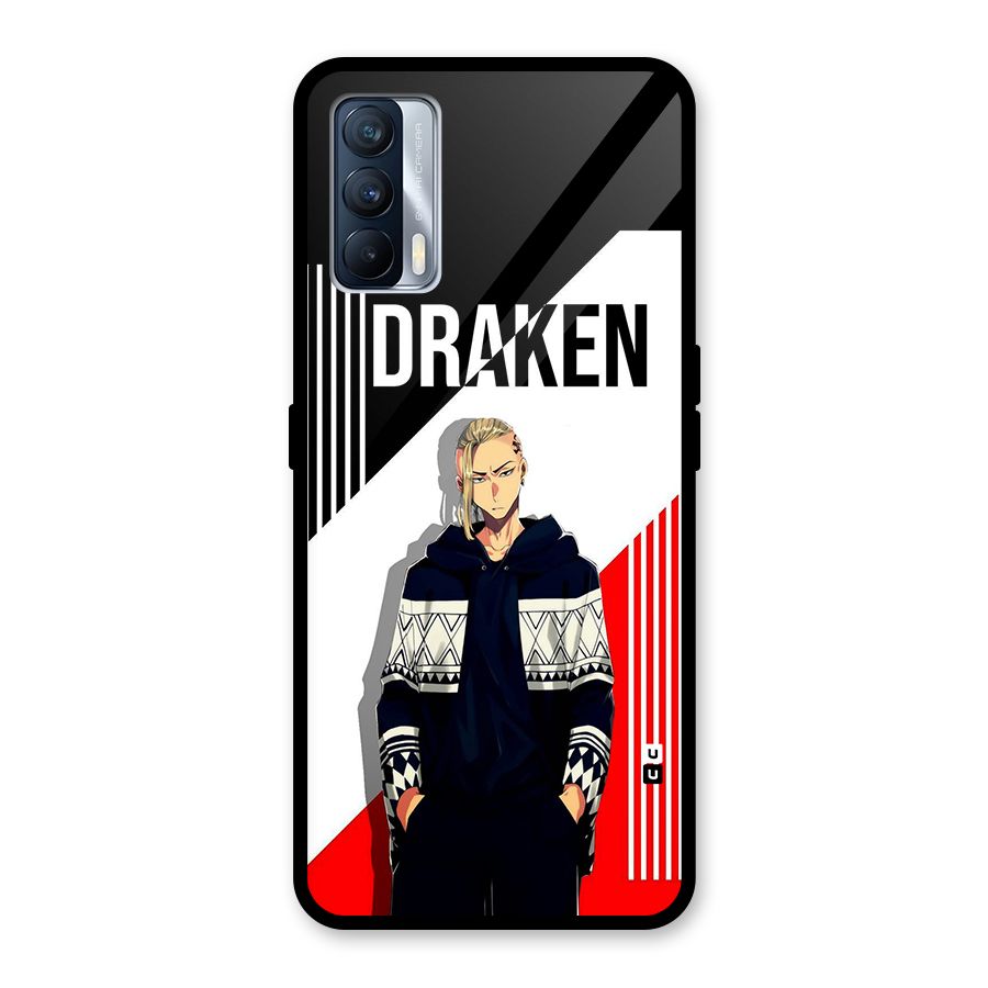 Draken Bhai Glass Back Case for Realme X7
