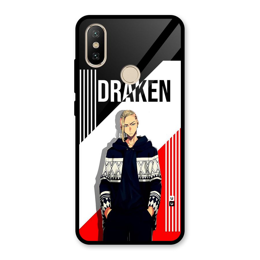 Draken Bhai Glass Back Case for Redmi A2