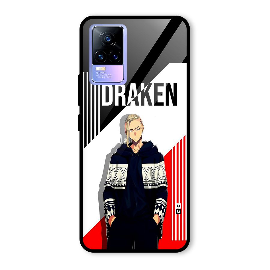 Draken Bhai Glass Back Case for Vivo Y73