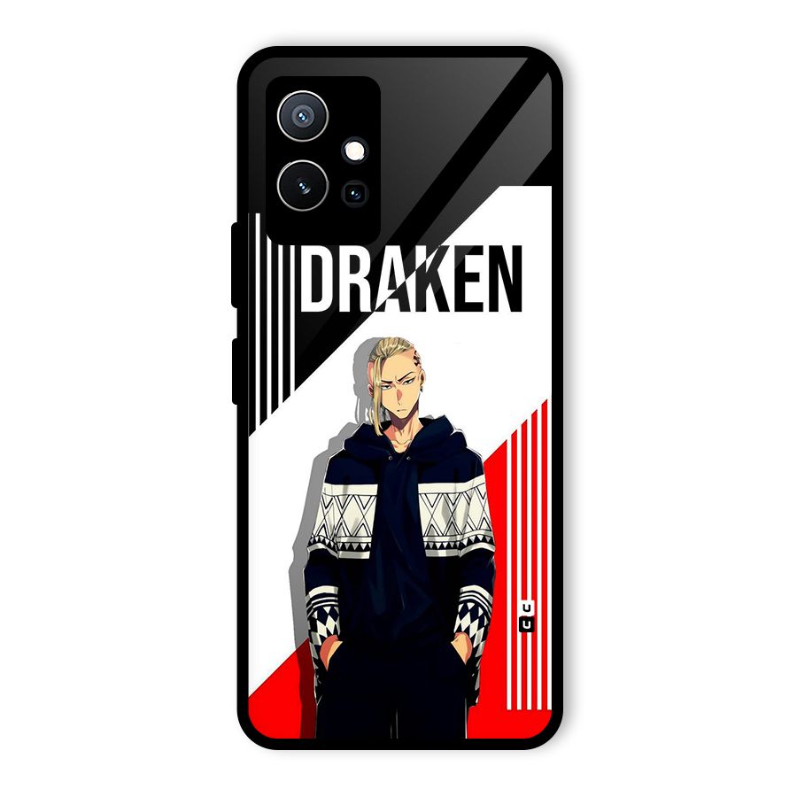 Draken Bhai Glass Back Case for Vivo Y75 5G