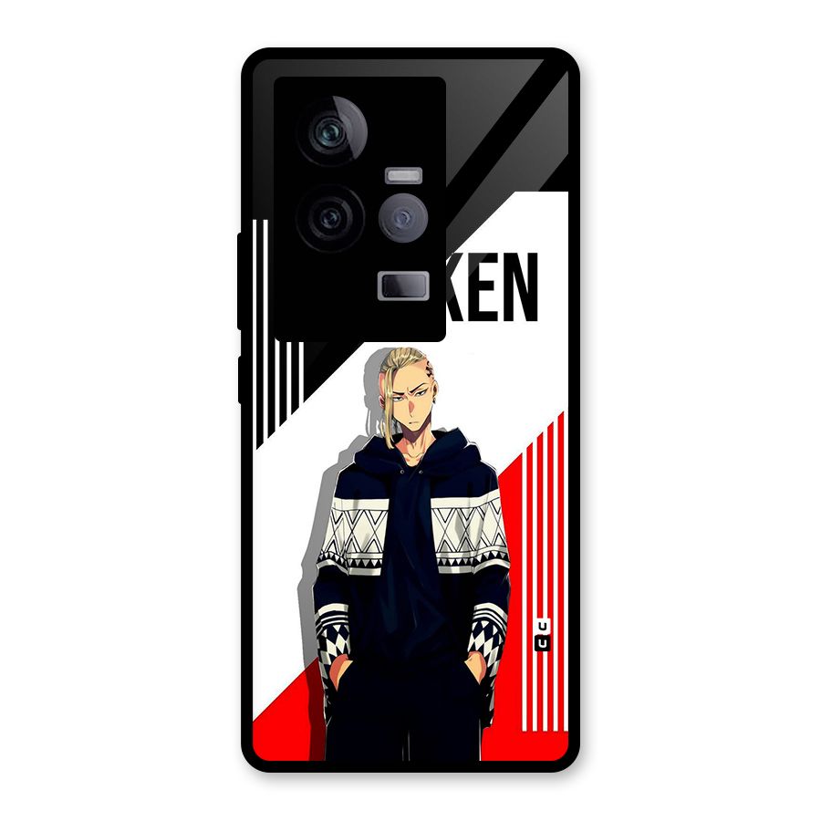 Draken Bhai Glass Back Case for Vivo iQOO 11 5G