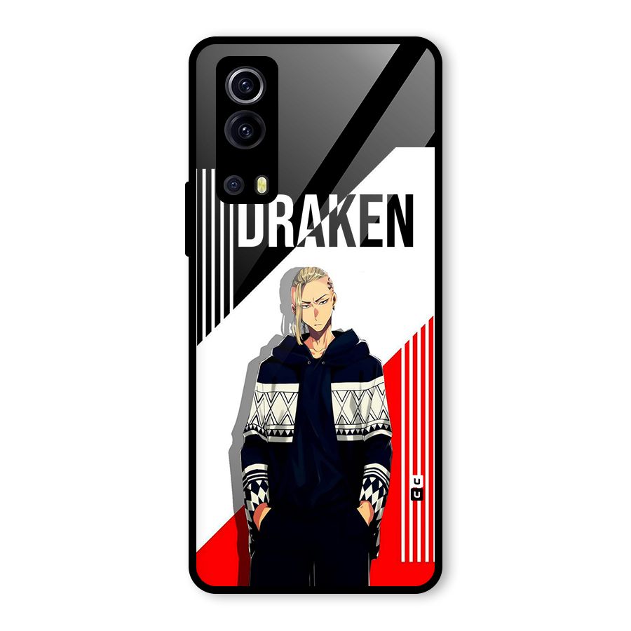 Draken Bhai Glass Back Case for Vivo iQOO Z3