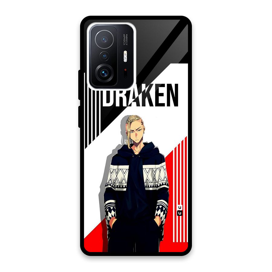 Draken Bhai Glass Back Case for Xiaomi 11T Pro
