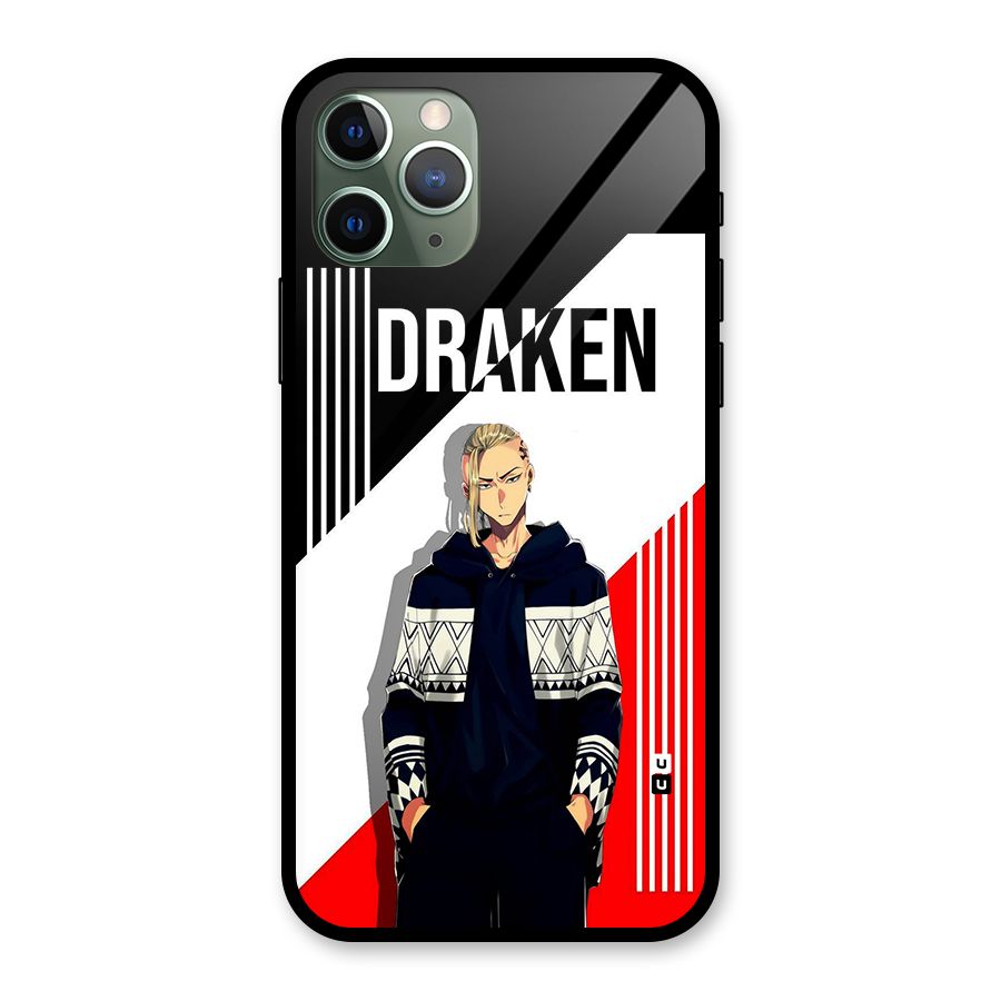 Draken Bhai Glass Back Case for iPhone 11 Pro