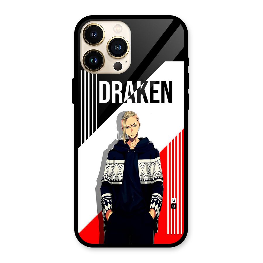 Draken Bhai Glass Back Case for iPhone 13 Pro Max