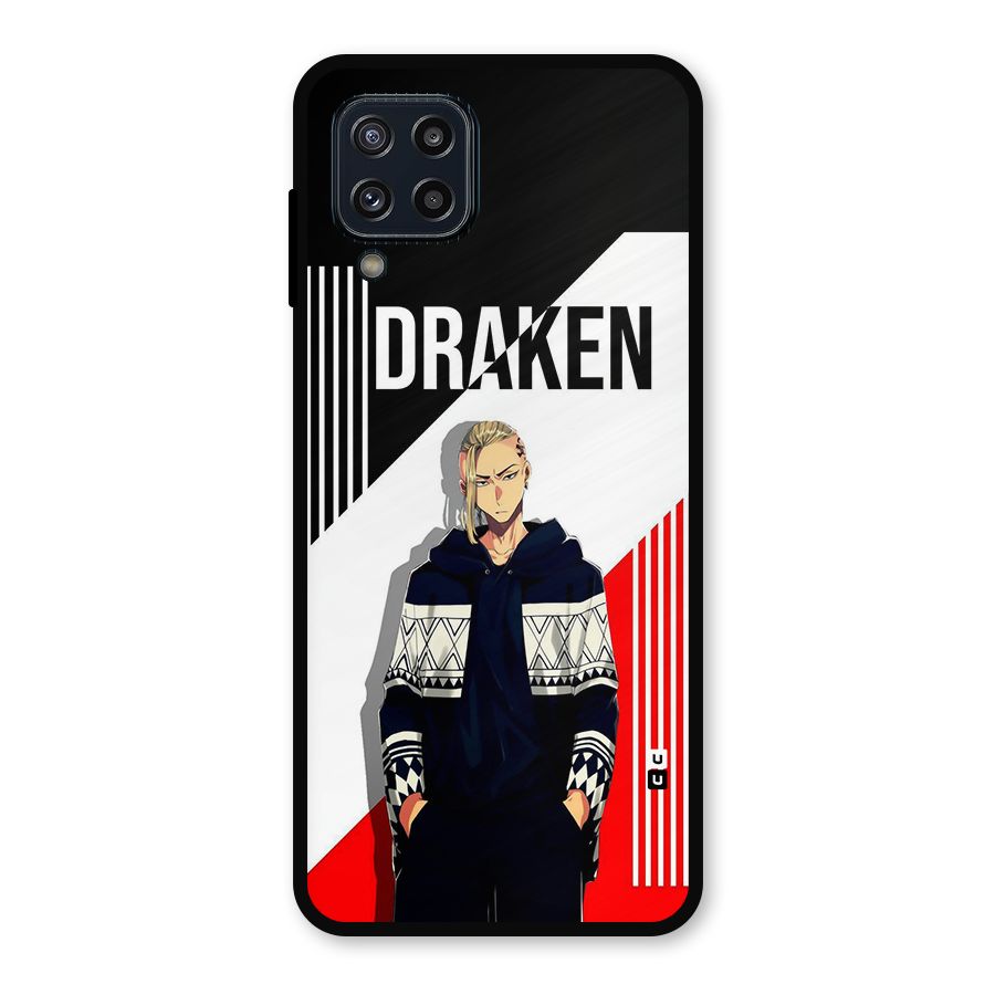 Draken Bhai Metal Back Case for Galaxy M32