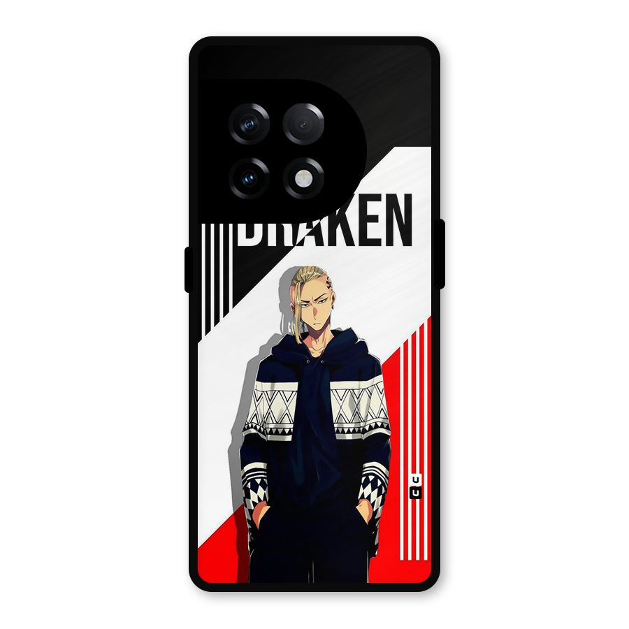 Draken Bhai Metal Back Case for OnePlus 11R