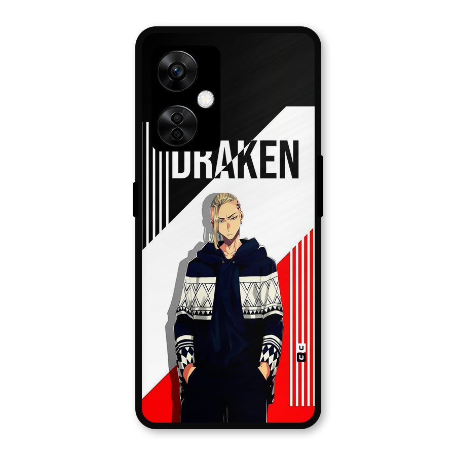 Draken Bhai Metal Back Case for OnePlus Nord CE 3 Lite