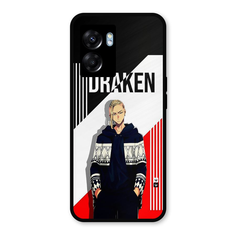 Draken Bhai Metal Back Case for Realme Narzo 50 5G