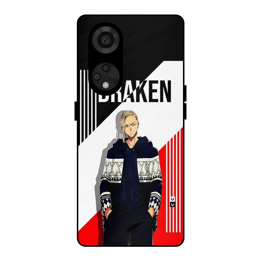 Draken Bhai Metal Back Case for Reno8 T 5G