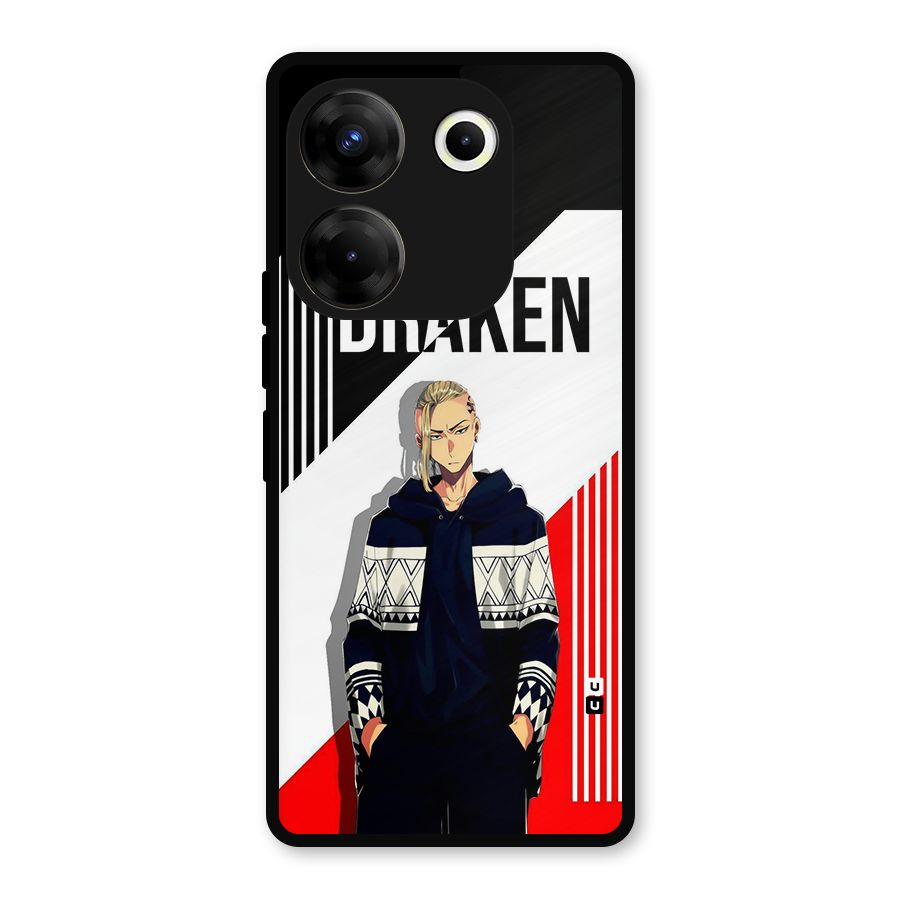 Draken Bhai Metal Back Case for Tecno Camon 20 Pro
