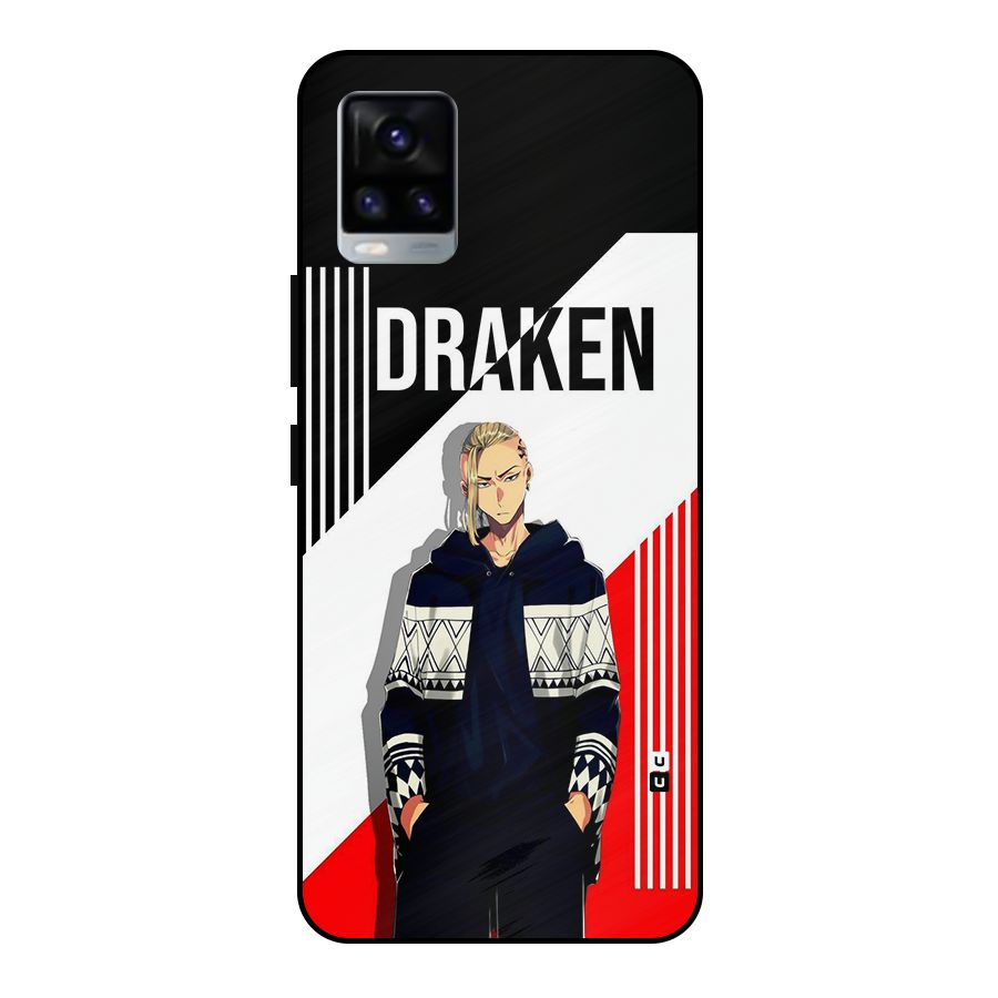 Draken Bhai Metal Back Case for Vivo V20 2021