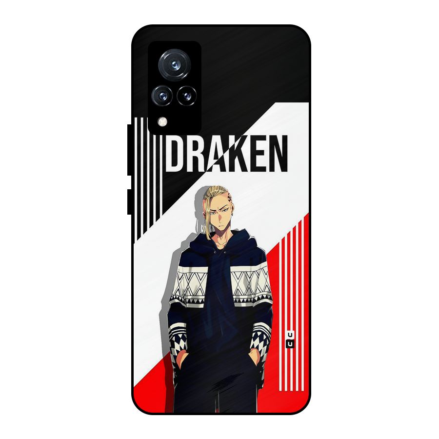 Draken Bhai Metal Back Case for Vivo V21 5G