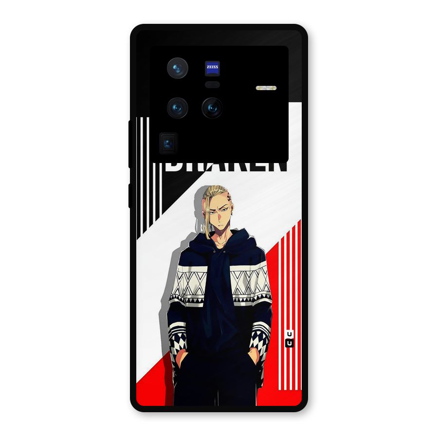 Draken Bhai Metal Back Case for Vivo X80 Pro