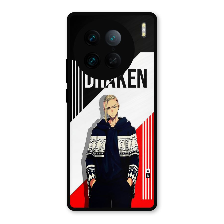 Draken Bhai Metal Back Case for Vivo X90 Pro