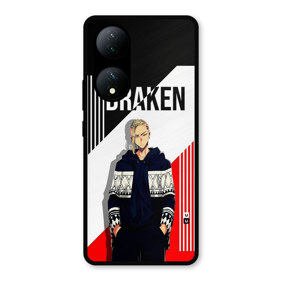Draken Bhai Metal Back Case for Vivo Y100