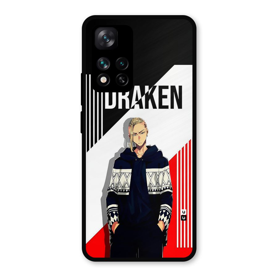 Draken Bhai Metal Back Case for Xiaomi 11i 5G