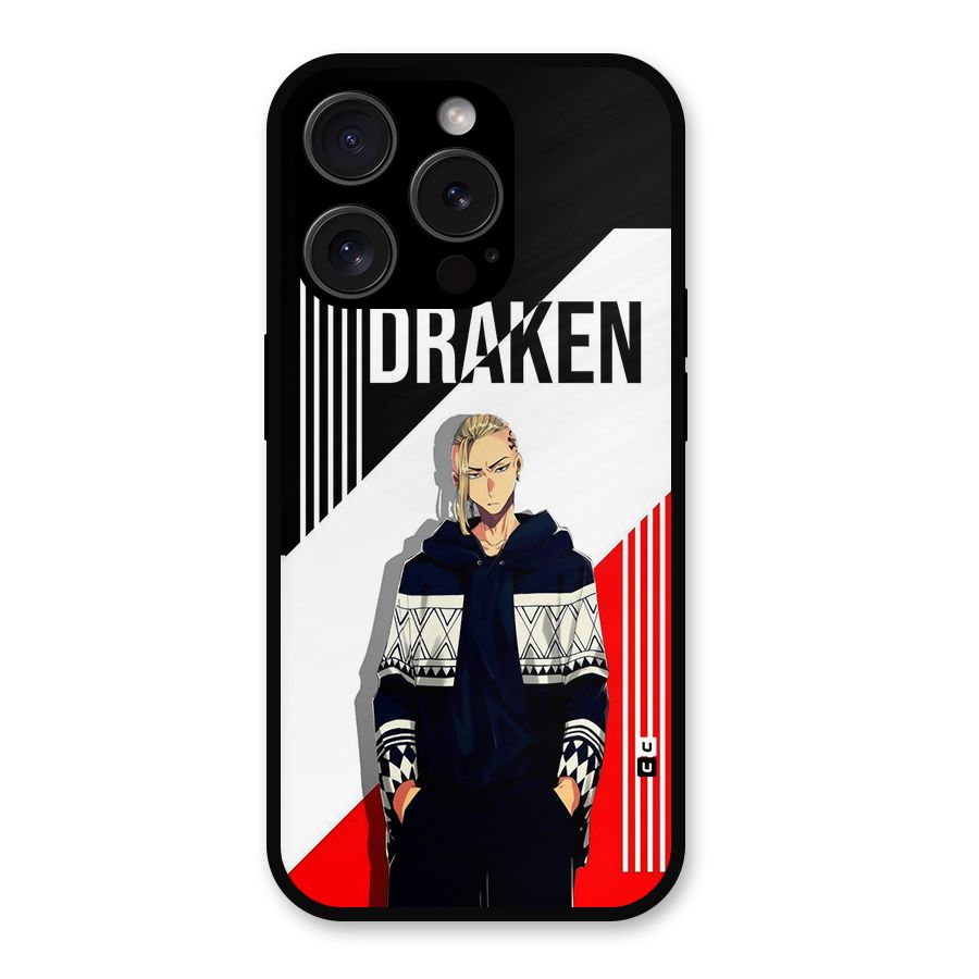 Draken Bhai Metal Back Case for iPhone 15 Pro