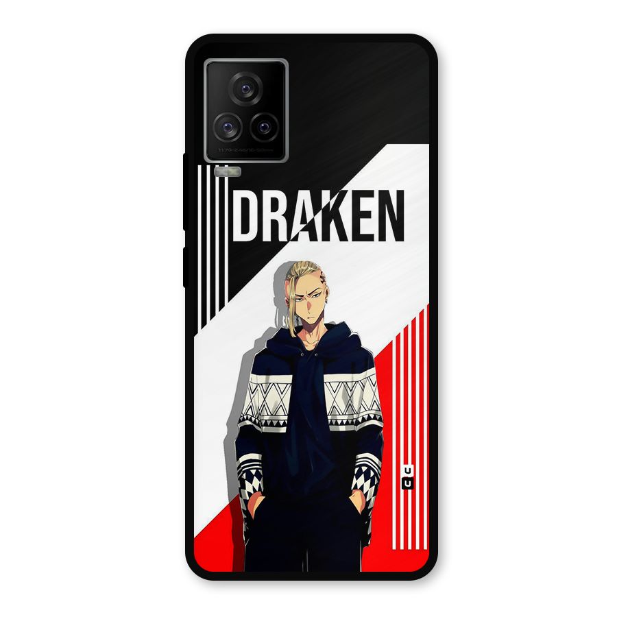 Draken Bhai Metal Back Case for iQOO 7 Legend 5G