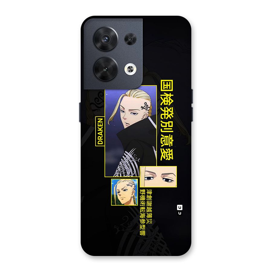 Draken Manji Gang Back Case for Oppo Reno8 5G