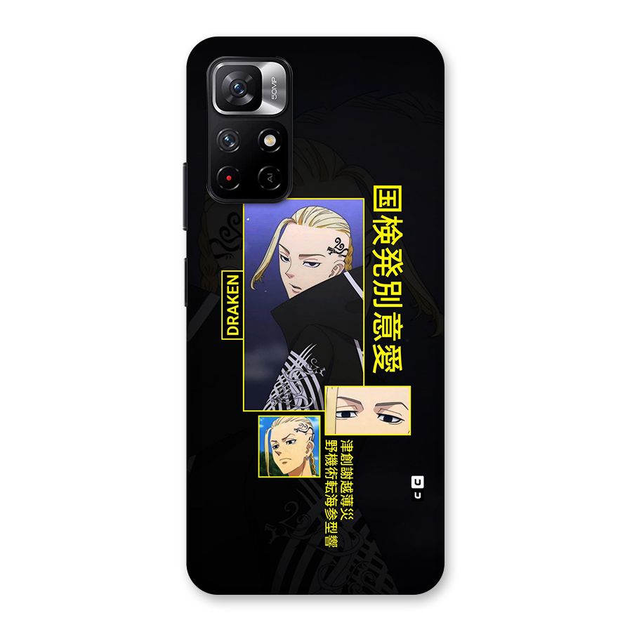 Draken Manji Gang Back Case for Redmi Note 11T 5G