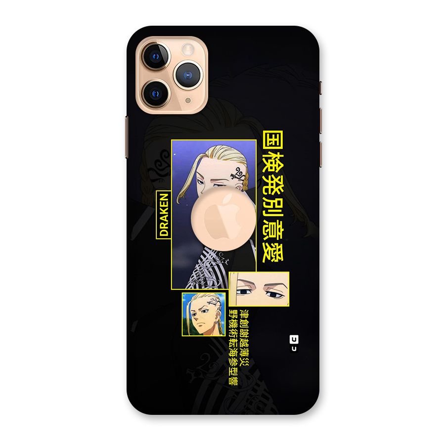 Draken Manji Gang Back Case for iPhone 11 Pro Max Logo Cut