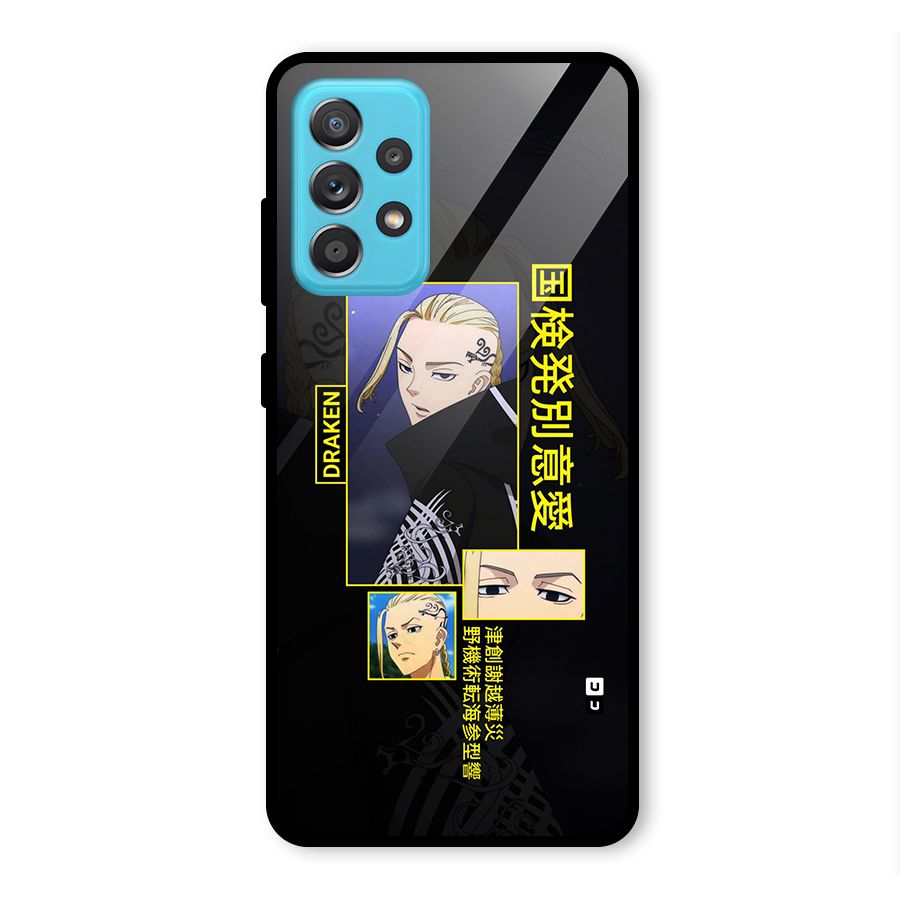 Draken Manji Gang Glass Back Case for Galaxy A52