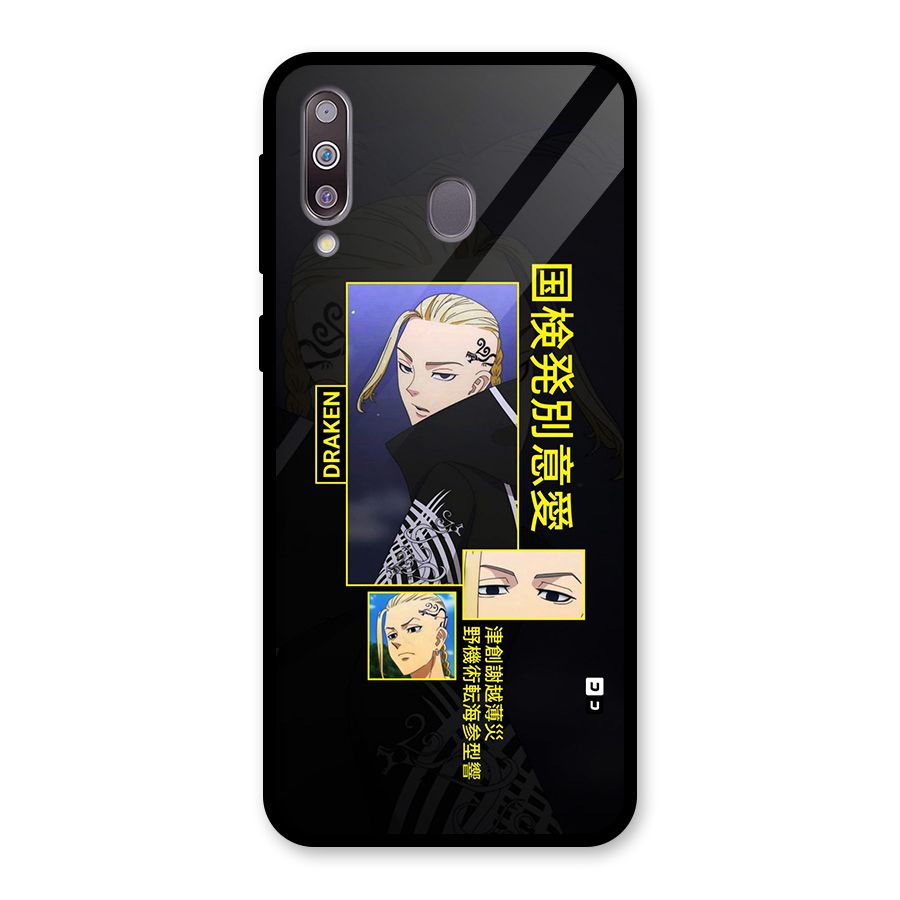 Draken Manji Gang Glass Back Case for Galaxy M30