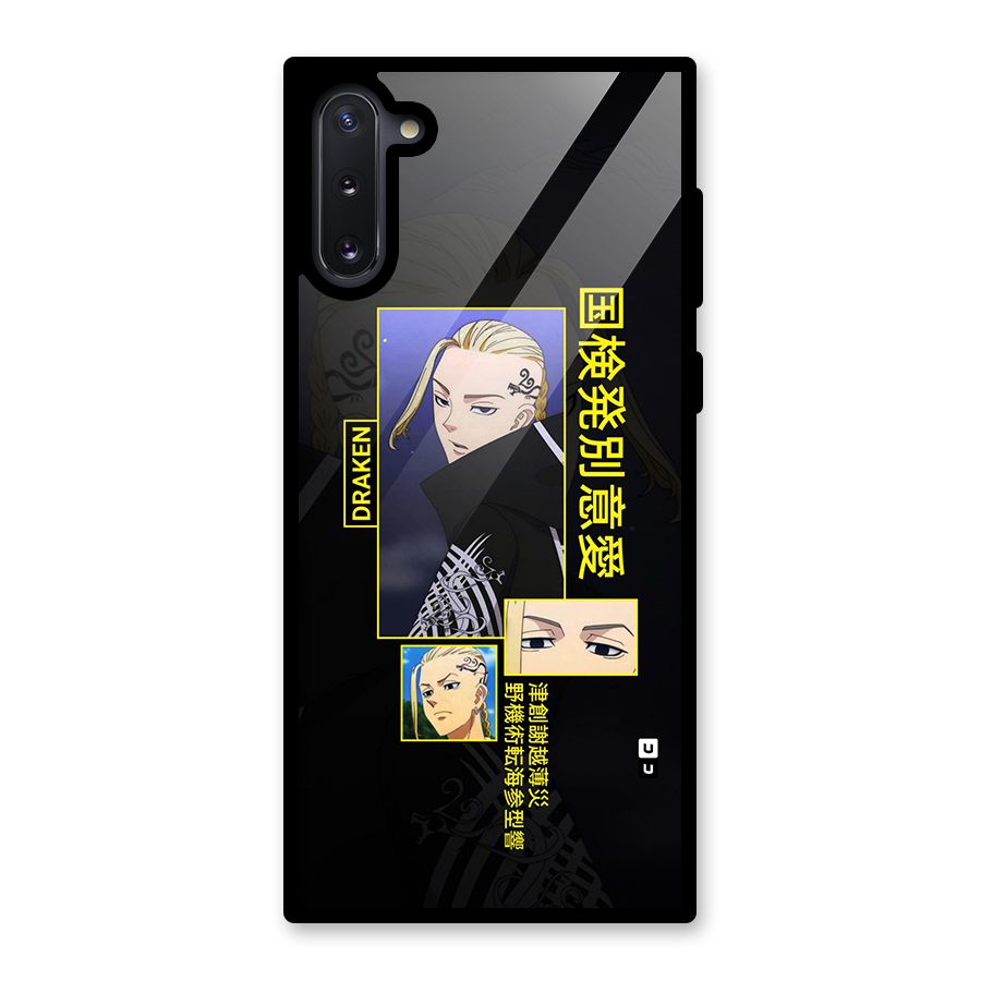 Draken Manji Gang Glass Back Case for Galaxy Note 10