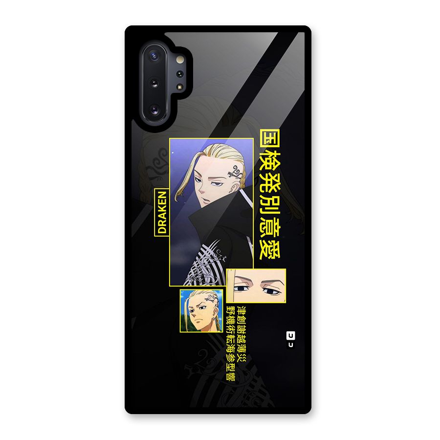 Draken Manji Gang Glass Back Case for Galaxy Note 10 Plus