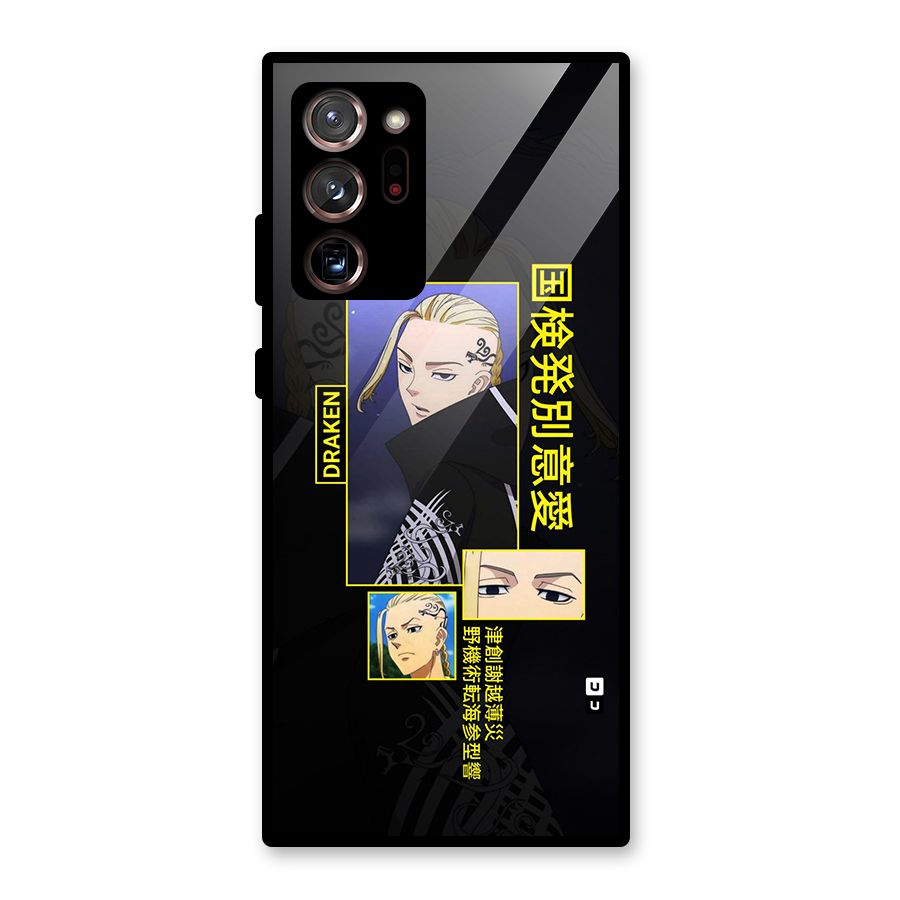Draken Manji Gang Glass Back Case for Galaxy Note 20 Ultra