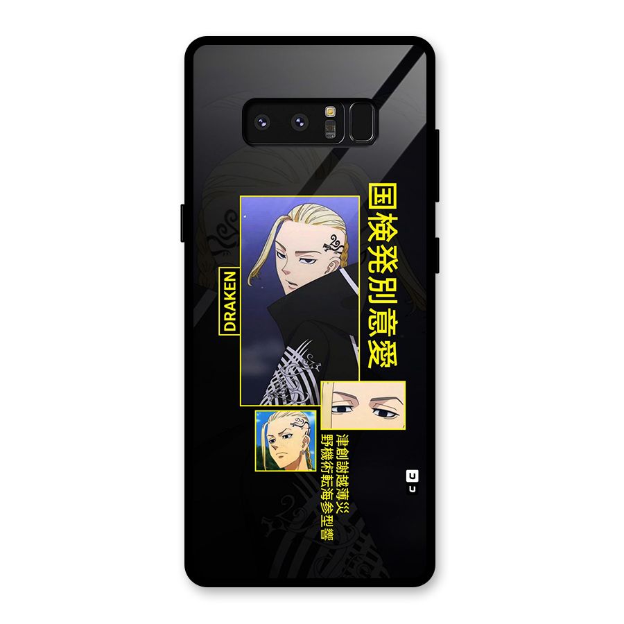 Draken Manji Gang Glass Back Case for Galaxy Note 8