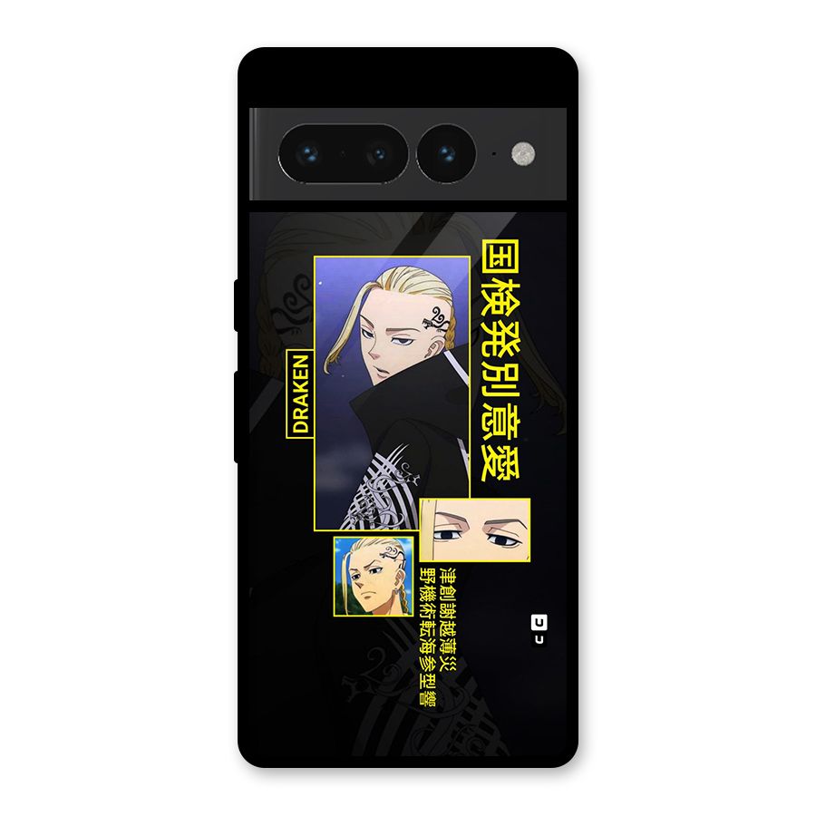 Draken Manji Gang Glass Back Case for Google Pixel 7 Pro