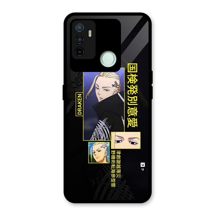 Draken Manji Gang Glass Back Case for Oppo A53