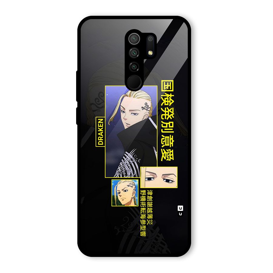 Draken Manji Gang Glass Back Case for Poco M2