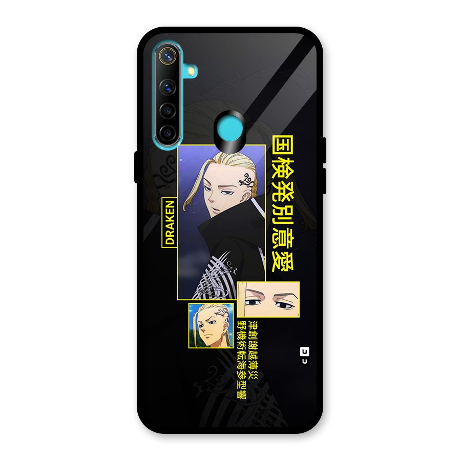 Draken Manji Gang Glass Back Case for Realme 5