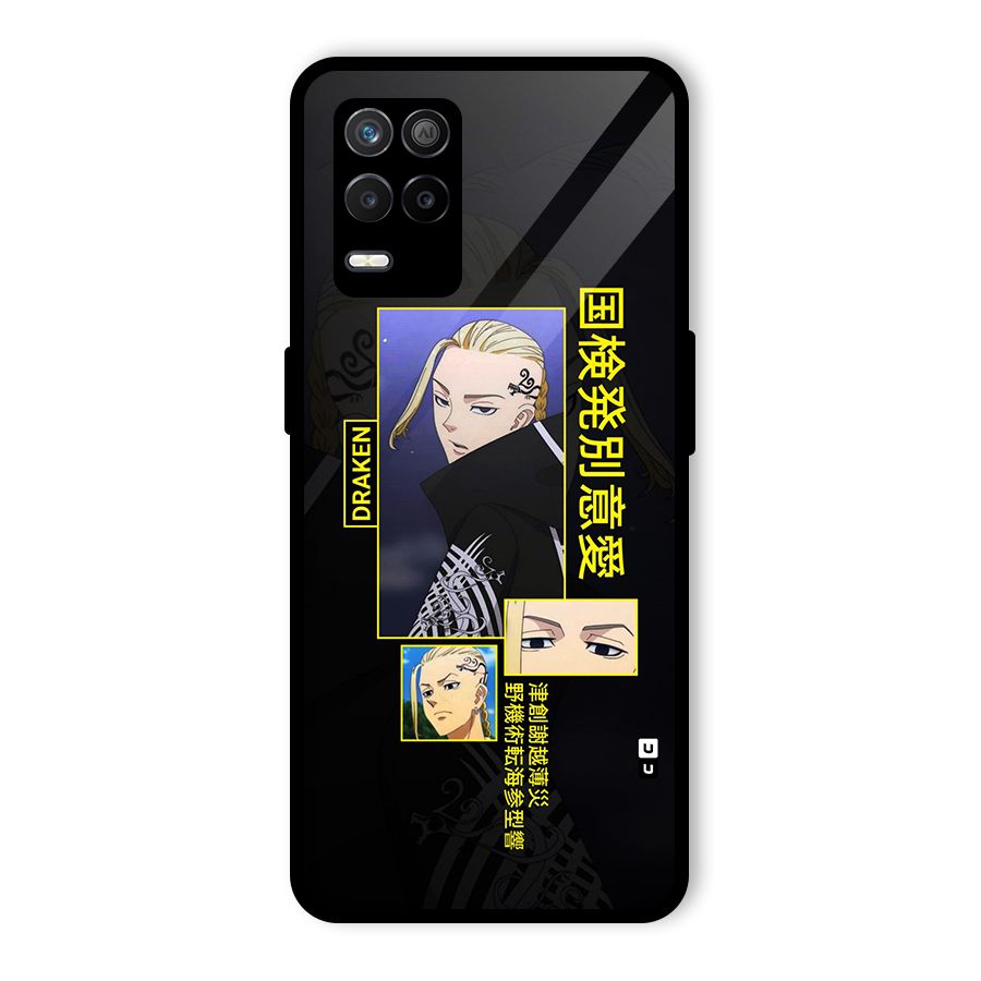 Draken Manji Gang Glass Back Case for Realme 8 5G
