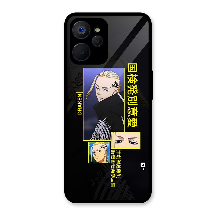Draken Manji Gang Glass Back Case for Realme 9i 5G