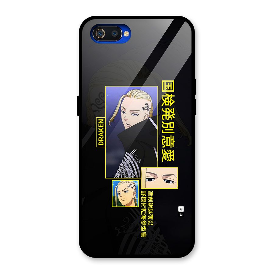 Draken Manji Gang Glass Back Case for Realme C2