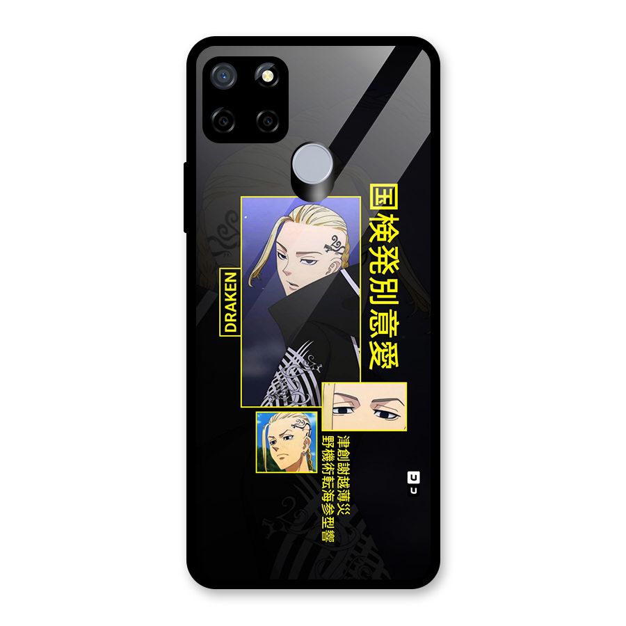 Draken Manji Gang Glass Back Case for Realme Narzo 30A