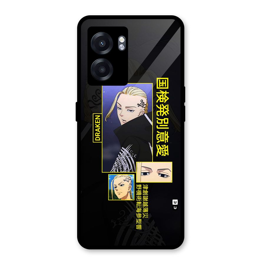 Draken Manji Gang Glass Back Case for Realme Narzo 50 5G