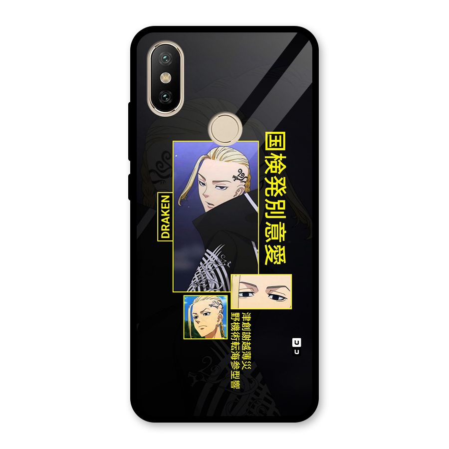 Draken Manji Gang Glass Back Case for Redmi A2