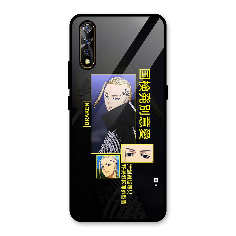 Draken Manji Gang Glass Back Case for Vivo S1