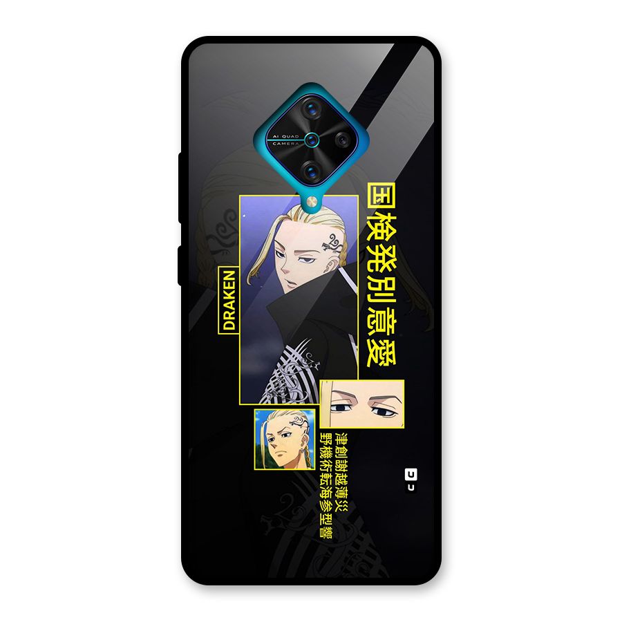 Draken Manji Gang Glass Back Case for Vivo S1 Pro