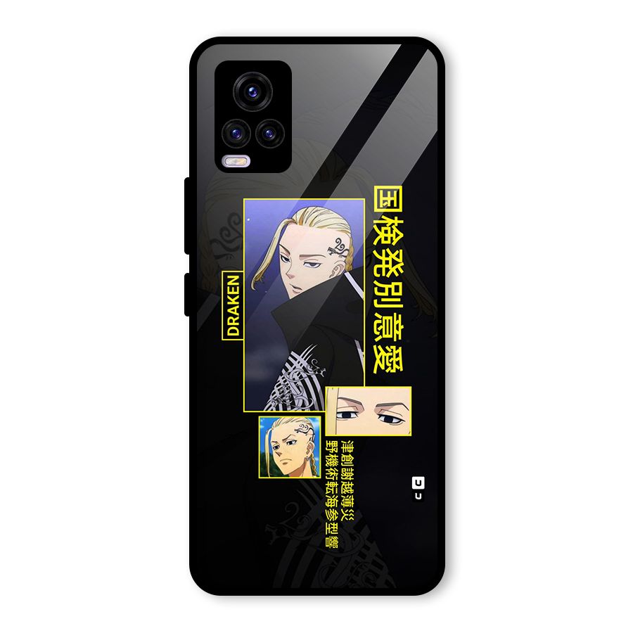 Draken Manji Gang Glass Back Case for Vivo V20