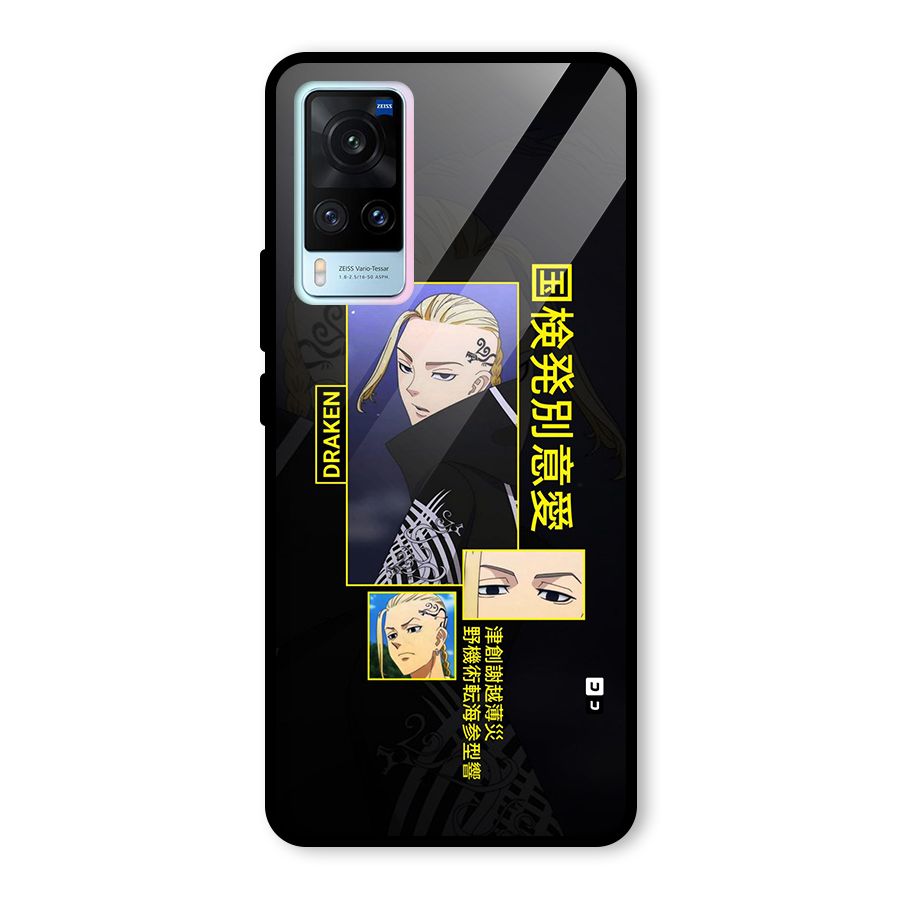 Draken Manji Gang Glass Back Case for Vivo X60