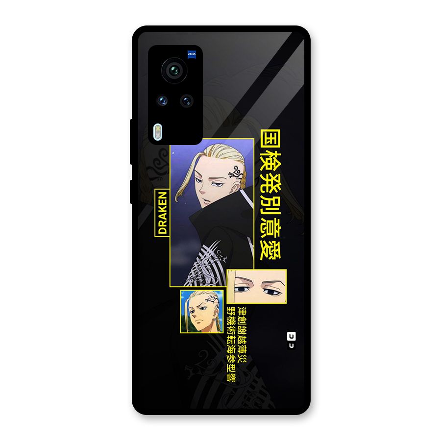 Draken Manji Gang Glass Back Case for Vivo X60 Pro