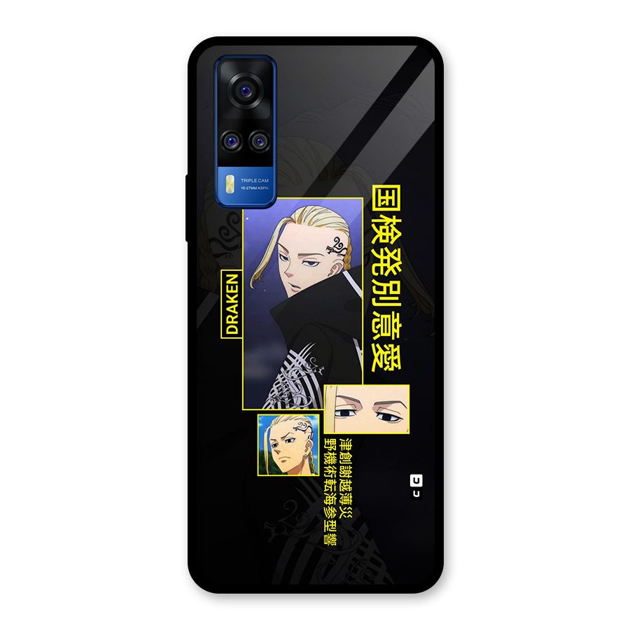 Draken Manji Gang Glass Back Case for Vivo Y31